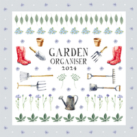Garden Organiser - 2024 Square Wall Calendar 16 month by Gifted Stationery (8)
