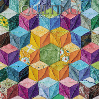 Quilting - 2024 Square Wall Calendar 16 month by Gifted Stationery (25)