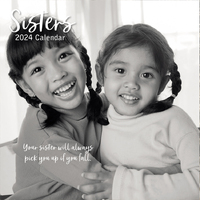 Sisters - 2024 Square Wall Calendar 16 month by Gifted Stationery (2)