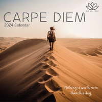 Carpe Diem - 2024 Square Wall Calendar 16 month by Gifted Stationery (7)