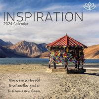 Inspiration - 2024 Square Wall Calendar 16 month by Gifted Stationery (23)
