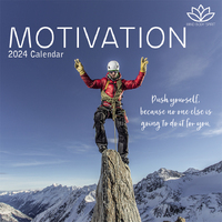 Motivation - 2024 Square Wall Calendar 16 month by Gifted Stationery (13)