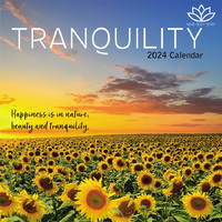 Tranquility - 2024 Square Wall Calendar 16 month by Gifted Stationery (19)