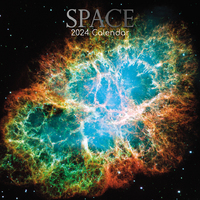 Space - 2024 Square Wall Calendar 16 month by Gifted Stationery (6)