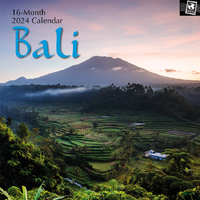 Bali - 2024 Square Wall Calendar 16 month by Gifted Stationery (20)