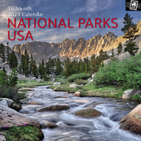 National Parks USA- 2024 Square Wall Calendar 16 month by Gifted Stationery (19)