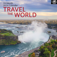 Travel the World - 2024 Square Wall Calendar 16 month by Gifted Stationery (11)
