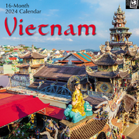 Vietnam - 2024 Square Wall Calendar 16 month by Gifted Stationery (13)