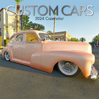 Custom Cars - 2024 Square Wall Calendar 16 month by Gifted Stationery (4)
