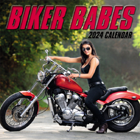 Biker Babes - 2024 Square Wall Calendar 16 month by Gifted Stationery (10)