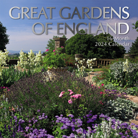 Great Gardens of England - 2024 Wall Calendar 16 month by Gifted Stationery (12)