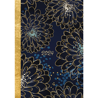 Dahlia - 2024 Diary Planner A5 Padded Cover by The Gifted Stationery