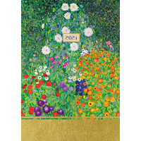 Klimt - 2024 Diary Planner A5 Padded Cover by The Gifted Stationery