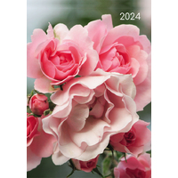 Roses - 2024 Diary Planner A5 Padded Cover by The Gifted Stationery