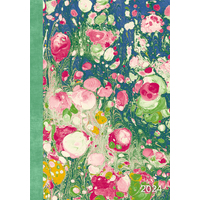 Vintage Marble - 2024 Diary Planner A5 Padded Cover by The Gifted Stationery