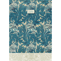 William Morris Tulip - 2024 Diary Planner A5 Padded Cover by The Gifted Stationery