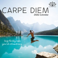 Carpe Diem - 2026 Gifted Stationery Wall Calendar Inspirational Life Quotes