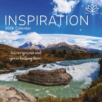 Inspiration - 2026 Gifted Stationery Wall Calendar Inspiring Quotes