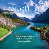 Tranquility - 2026 Gifted Stationery Wall Calendar Calming Landscapes