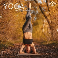 Yoga - 2026 Gifted Stationery Wall Calendar Yoga Poses & Mindfulness