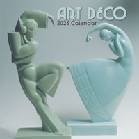 Art Deco - 2026 Gifted Stationery Wall Calendar Elegant Vintage Art Style
