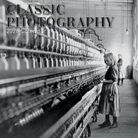 Classic Photography - 2026 Gifted Stationery Wall Calendar Black & White Art
