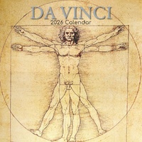 Da Vinci - 2026 Gifted Stationery Wall Calendar Renaissance Master Art Prints