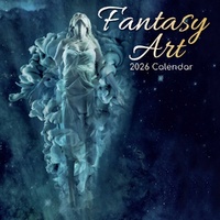 Fantasy Art - 2026 Gifted Stationery Wall Calendar Magical Illustrated Scenes