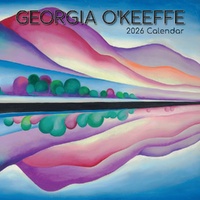 Georgia O'Keeffe - 2026 Gifted Stationery Wall Calendar Floral Desert Art