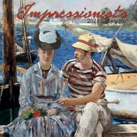 Impressionists - 2026 Gifted Stationery Wall Calendar French Art Movement Prints