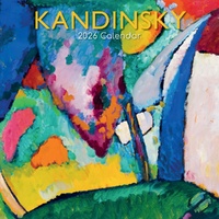 Kandinsky - 2026 Gifted Stationery Wall Calendar Abstract Expressionist Art
