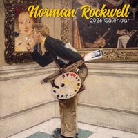 Norman Rockwell - 2026 Gifted Stationery Wall Calendar Americana Nostalgic Art