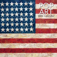 Pop Art - 2026 Gifted Stationery Wall Calendar Bold Contemporary Pop Prints