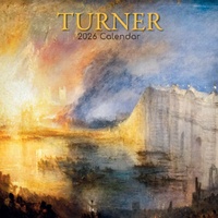 Turner - 2026 Gifted Stationery Wall Calendar Romantic Landscape Masterpieces