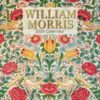 William Morris - 2026 Gifted Stationery Wall Calendar Arts & Crafts Movement