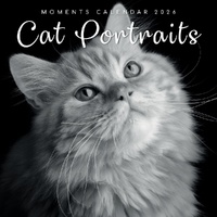 Cat Portraits - 2026 Gifted Stationery Wall Calendar Feline Photography Art