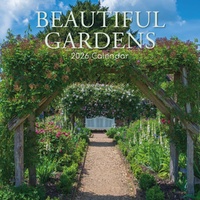 Beautiful Gardens - 2026 Gifted Stationery Wall Calendar Garden Photography