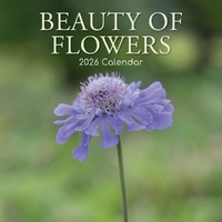 Beauty of Flowers - 2026 Gifted Stationery Wall Calendar Floral Photography