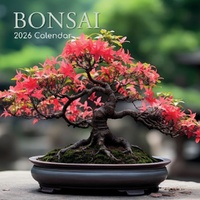 Bonsai - 2026 Gifted Stationery Wall Calendar Miniature Tree Photography