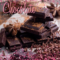 Chocolate - 2026 Gifted Stationery Wall Calendar Chocolate Lovers Edition