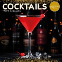 Cocktails - 2026 Gifted Stationery Wall Calendar Classic & Tropical Drinks