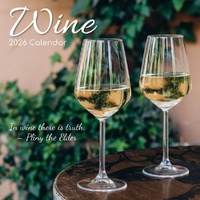Wine - 2026 Gifted Stationery Wall Calendar Vineyard Views & Wine Moments