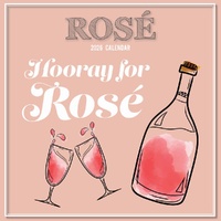 Rosé - 2026 Gifted Stationery Wall Calendar Wine Humour for Rosé Lovers