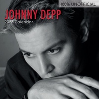 Johnny Depp - 2026 Gifted Stationery Wall Calendar Movie Star
