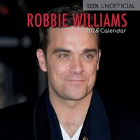 Robbie Williams - 2026 Gifted Stationery Wall Calendar Pop Superstar