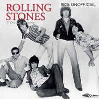 Rolling Stones - 2026 Gifted Stationery Wall Calendar Rock Legends