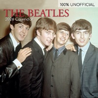 The Beatles - 2026 Gifted Stationery Wall Calendar Legendary Band