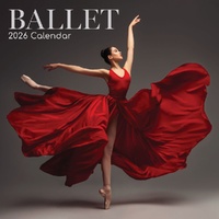 Ballet - 2026 Gifted Stationery Wall Calendar Performing Arts Theme