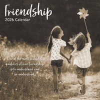 Friendship - 2026 Gifted Stationery Wall Calendar Heartfelt Quotes