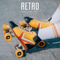 Retro - 2026 Gifted Stationery Wall Calendar Vintage-Inspired Design